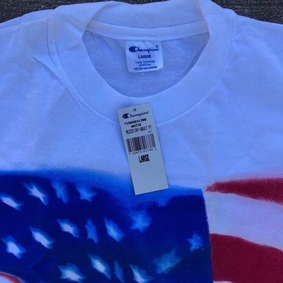 Vintage Champion USA 1990s Olympics t shirt Deadstock - Picture 3 of 6